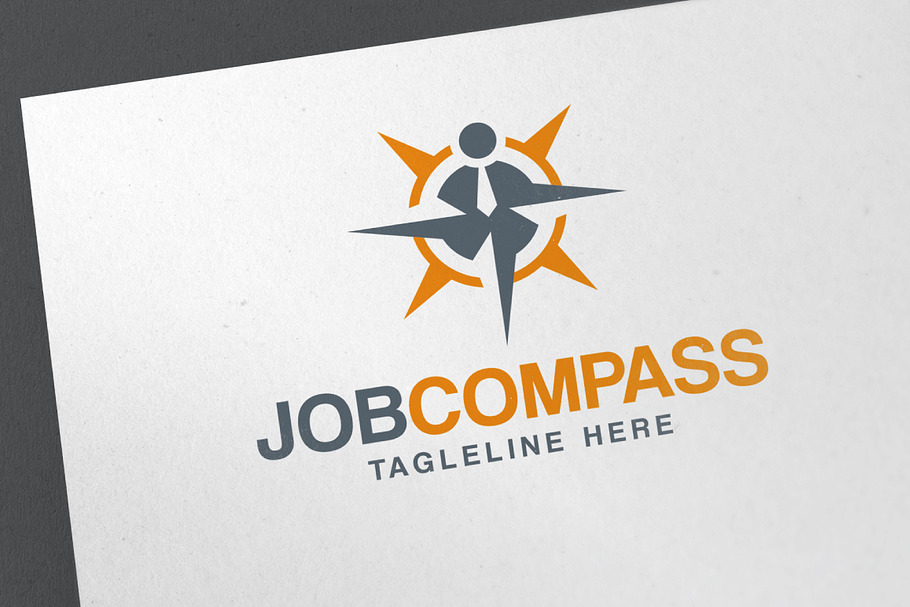 Job Compass in Logo Templates - product preview 8