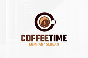 Coffee Time Logo Template