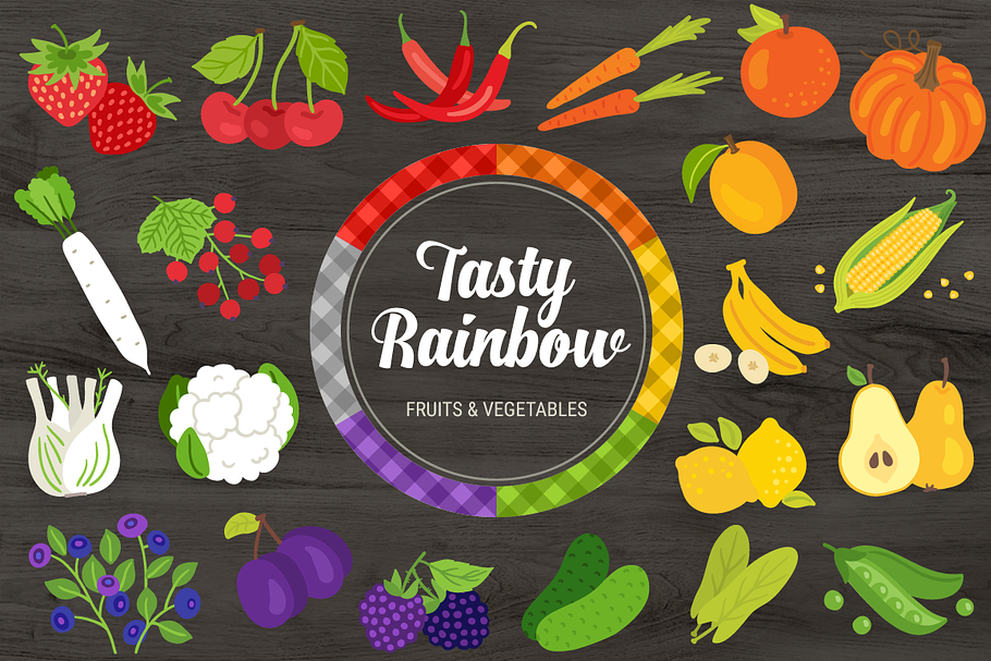 Tasty Rainbow + Bonus Patterns