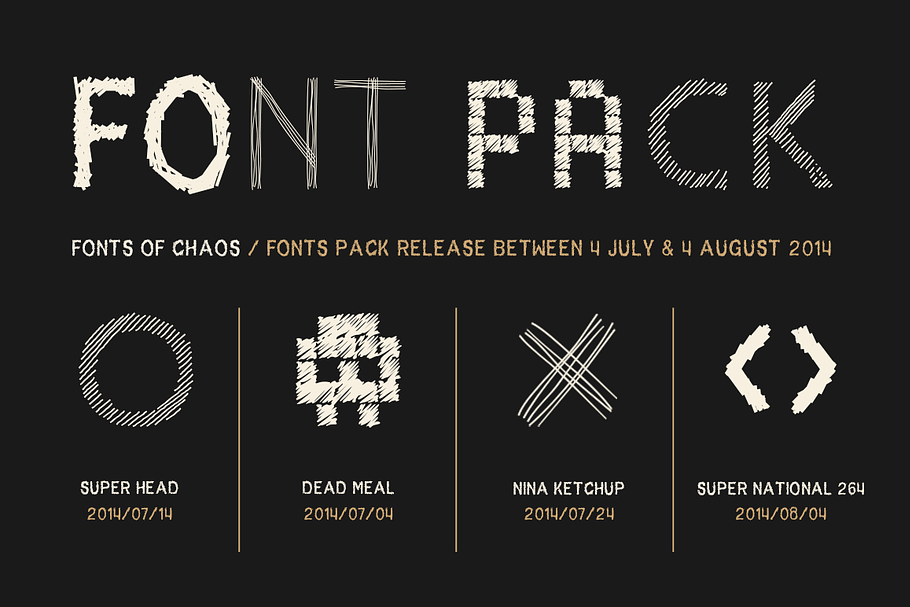 The Fantastic 4 Fonts - Pack. in Sans-Serif Fonts - product preview 8