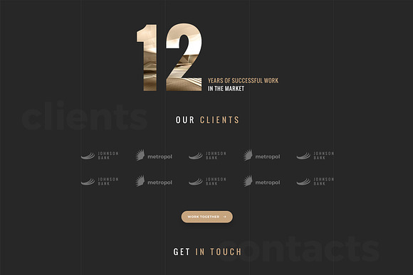 go.arch - Architecture PSD Template in Landing Page Templates - product preview 5