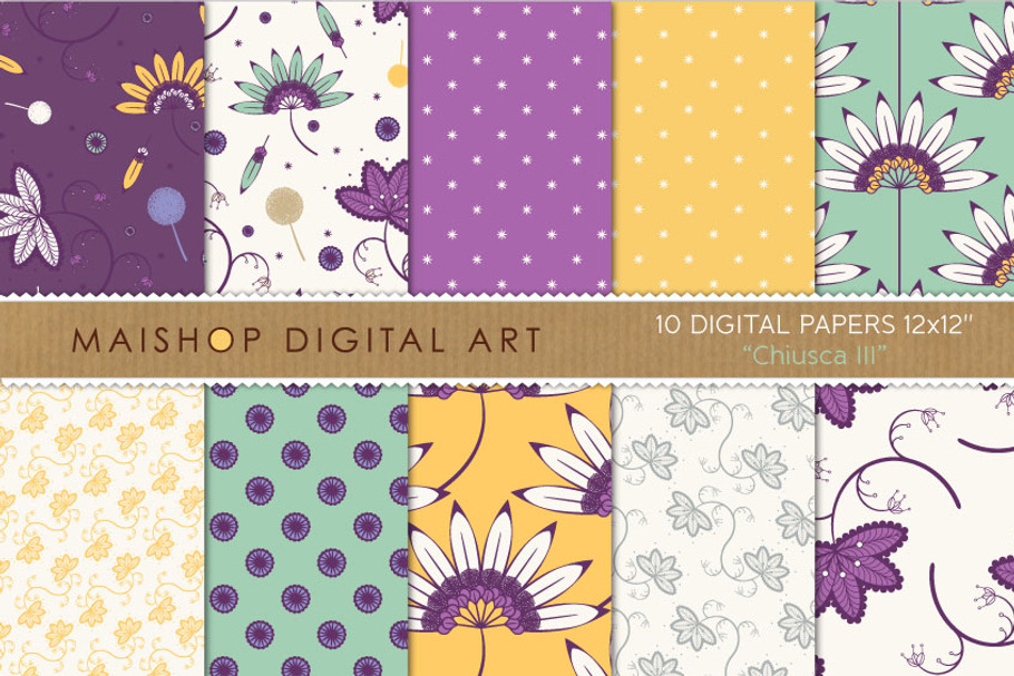 Digital Paper - Chiusca III in Patterns - product preview 8