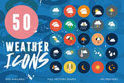 50 Weather Icons
