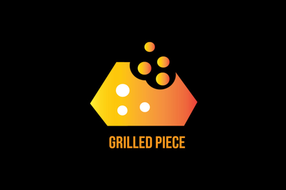 Grilled Piece Logo in Logo Templates - product preview 8