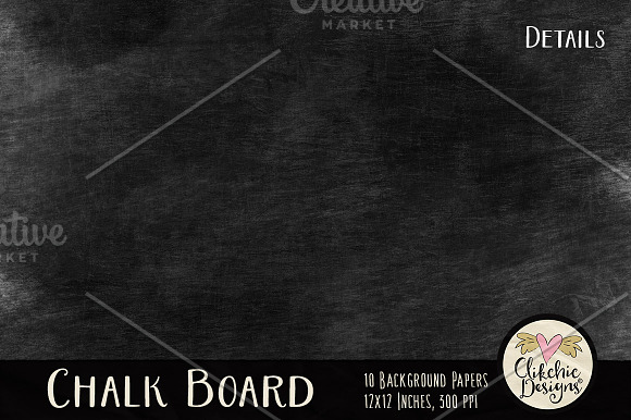 Chalk Board Texture Papers in Textures - product preview 2