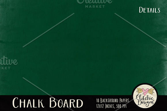 Chalk Board Texture Papers in Textures - product preview 4
