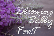 Blooming sally font