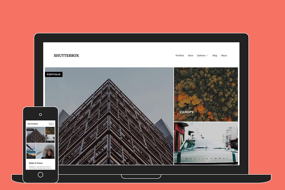 Shutterbox in WordPress Portfolio Themes - product preview 8