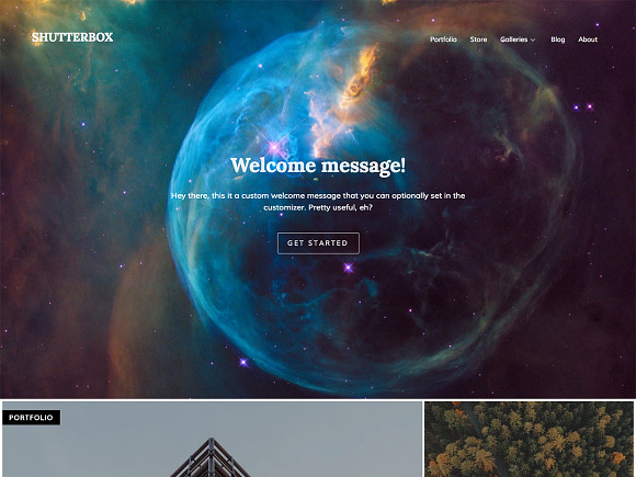 Shutterbox in WordPress Portfolio Themes - product preview 7