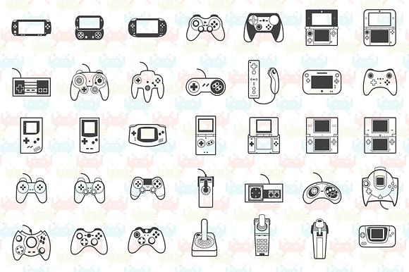 Gaming icon pack in Video Game Icons - product preview 1
