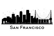 San Francisco City Silhouette