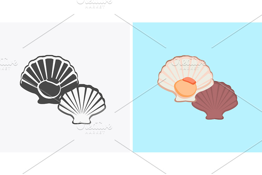 Oysters Variations in Illustrations - product preview 8