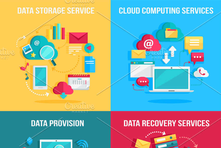 Data Services in Illustrations - product preview 8