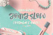 Going Slow Font Typeface