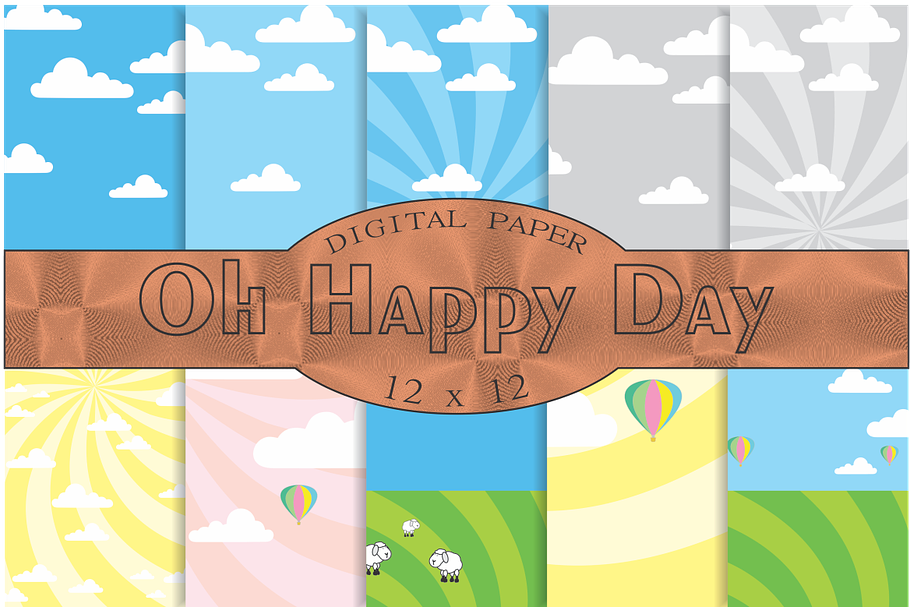 Oh Happy Day! in Patterns - product preview 8