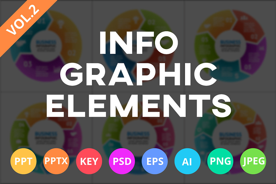 Infographic Elements Vol.2 in Keynote Templates - product preview 8