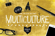 Multiculture Font Typeface
