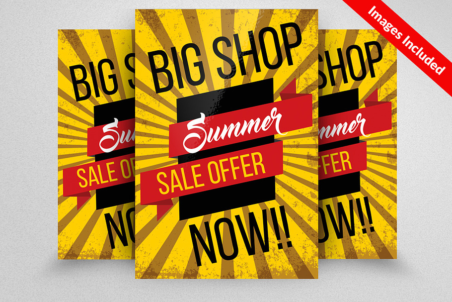 Big Sale Offer Flyer Template in Flyer Templates - product preview 8