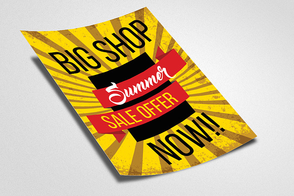 Big Sale Offer Flyer Template in Flyer Templates - product preview 1