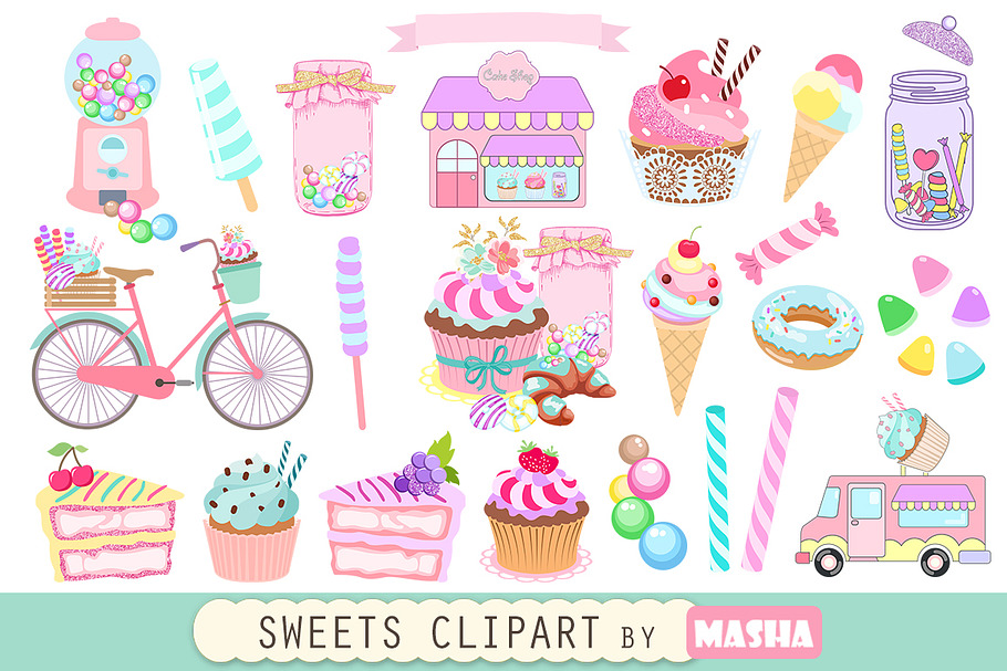 SWEETS clipart
