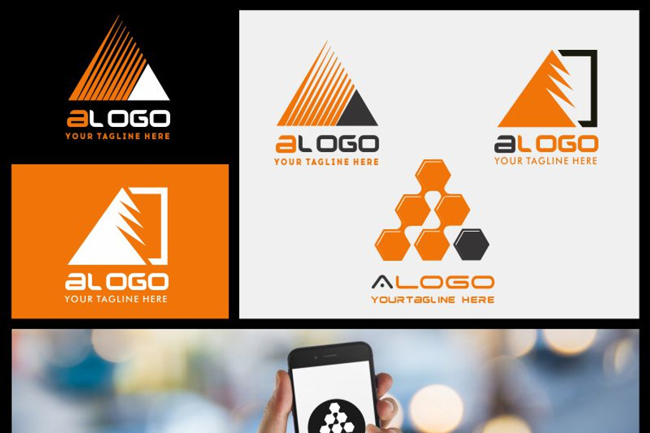 A Logo Template in Logo Templates - product preview 8