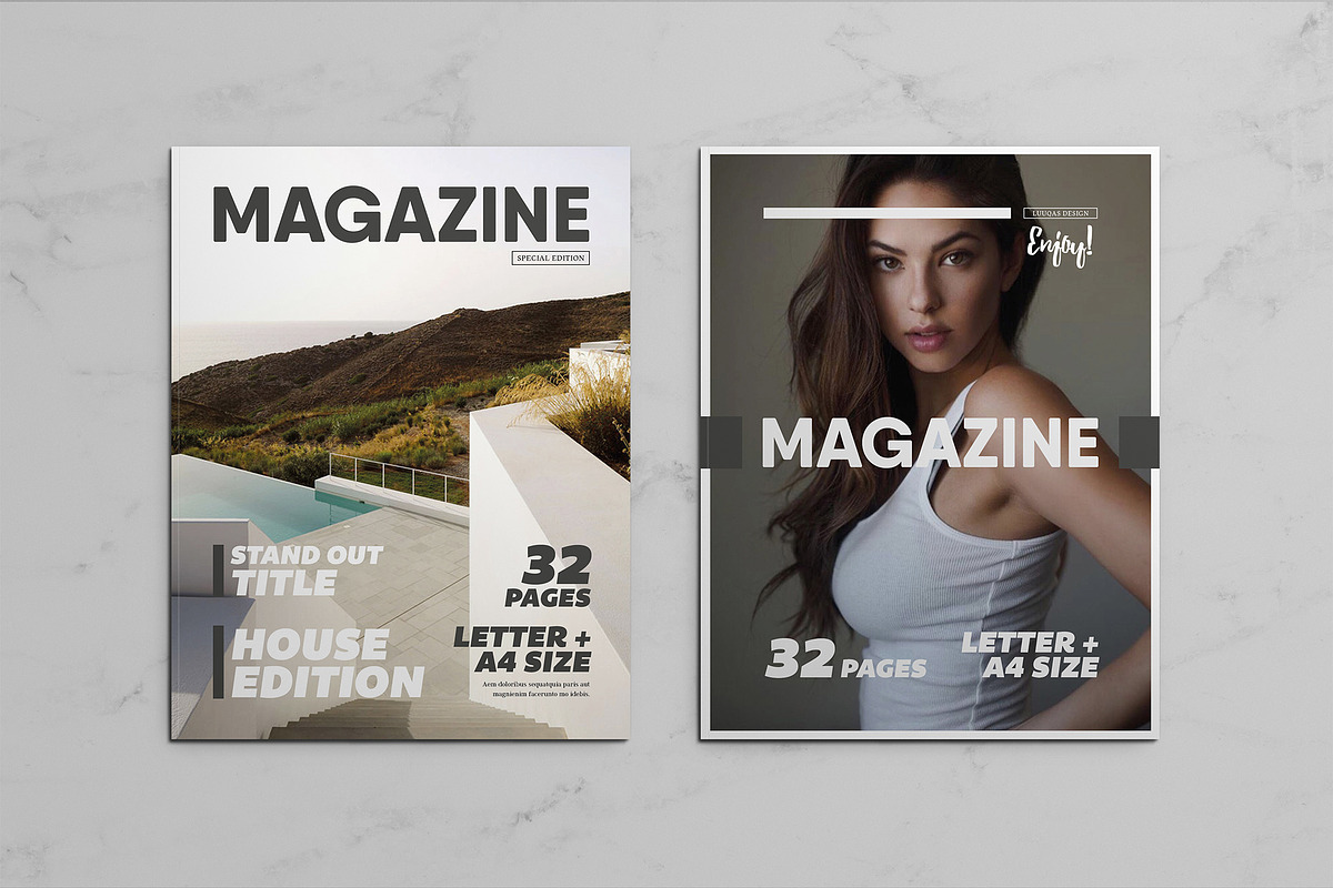Multipurpose Magazine 7 Template in Magazine Templates - product preview 8