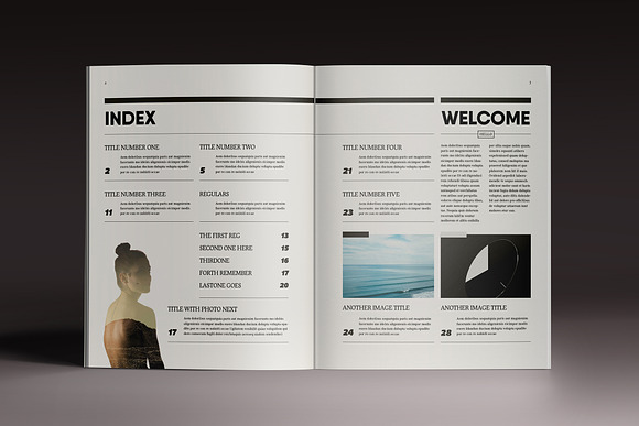 Multipurpose Magazine 7 Template in Magazine Templates - product preview 1