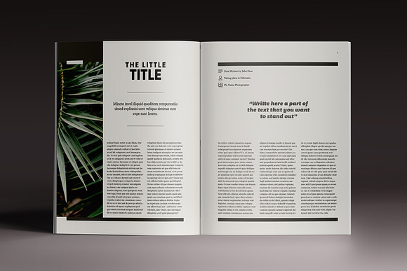 Multipurpose Magazine 7 Template in Magazine Templates - product preview 3