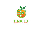 Creative Fruit Tech Logo