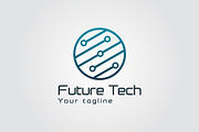 Abstract Technology Logo
