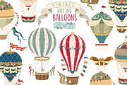 Vintage Hot Air Balloon Collection