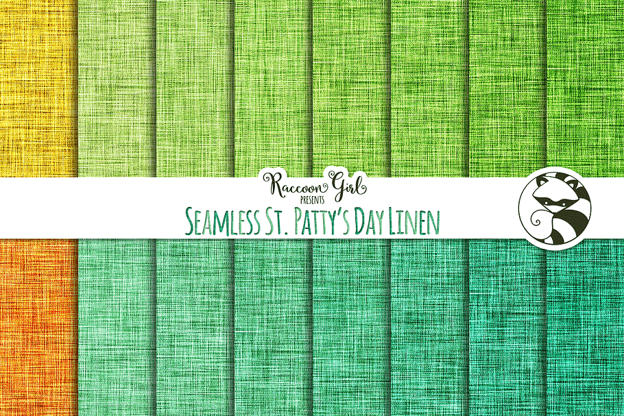 Seamless St. Patty's Day Linen