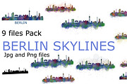 19 files pack. Berlin city skylines