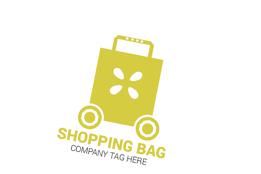 Shopping Bag Logo in Logo Templates - product preview 8