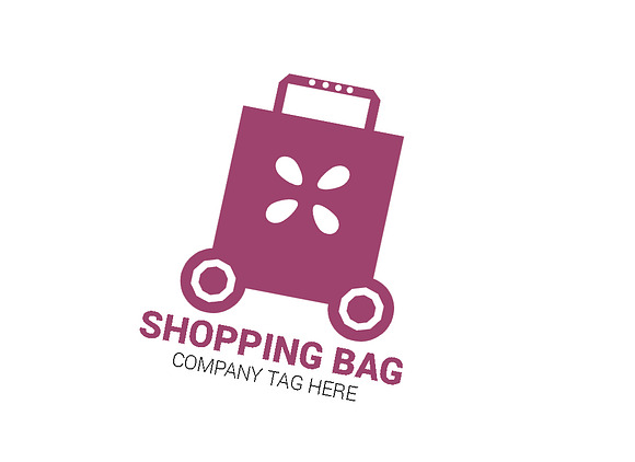 Shopping Bag Logo in Logo Templates - product preview 1