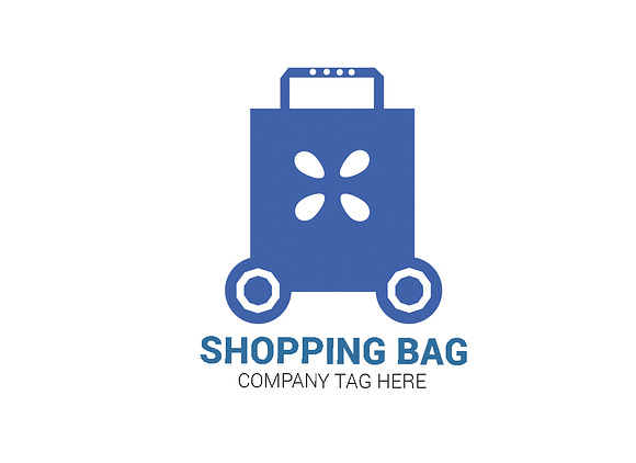 Shopping Bag Logo in Logo Templates - product preview 2
