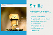 Smilie - App Landing Page