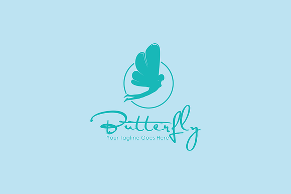 Butterfly | Logo Template in Logo Templates - product preview 1