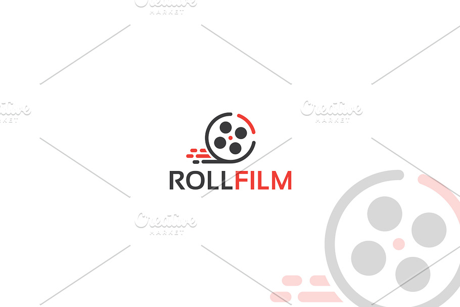 Roll Film Logo Template in Logo Templates - product preview 8