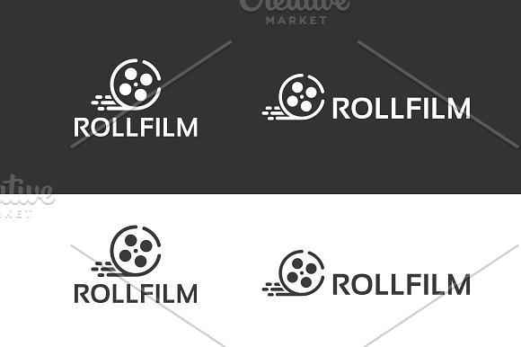 Roll Film Logo Template in Logo Templates - product preview 2