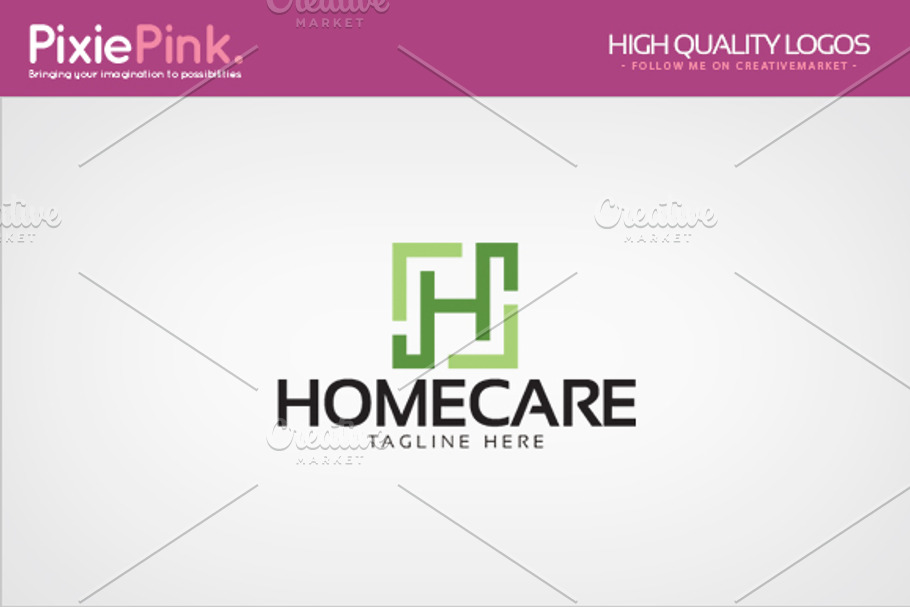 Home Care Logo Template in Logo Templates - product preview 8