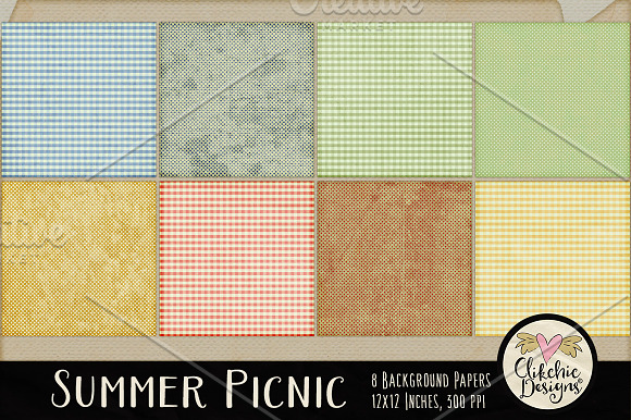 Summer Picnic Texture Pack in Textures - product preview 1