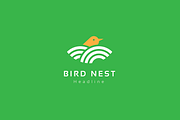 Bird nest logo.