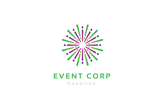 Event corporation logo. in Logo Templates - product preview 1