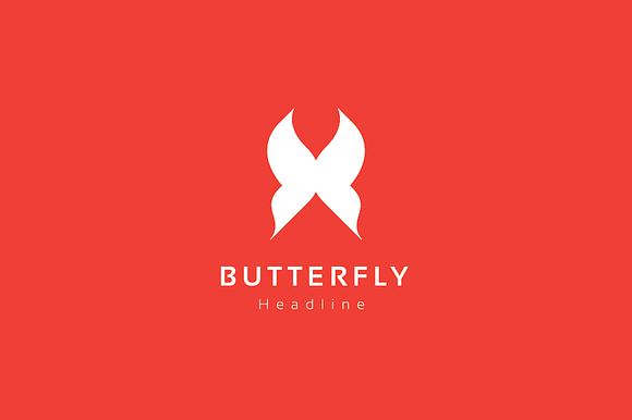 Butterfly logo. in Logo Templates - product preview 1