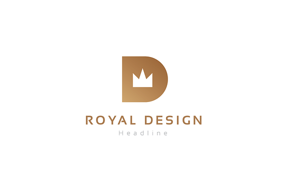 Royal design logo. in Logo Templates - product preview 1