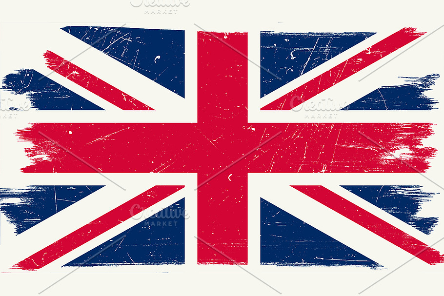 Great Britain flag in Illustrations - product preview 8