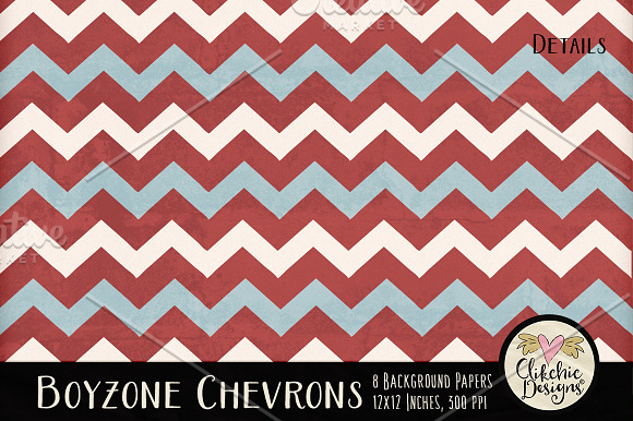 Boyzone Chevron Texture Pack in Textures - product preview 2
