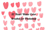 Heart Brushes for Photoshop