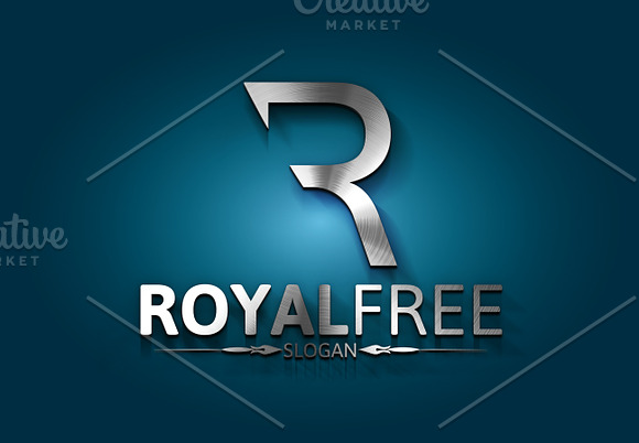 Royal Free / R Letter Logo in Logo Templates - product preview 3